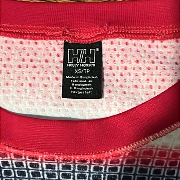 Helly Hansen Multicolor Rainbow Stripe Long Sleeve Top Base Layer Size XS - Picture 2 of 6